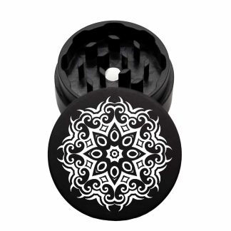 USA Made The Puck® Grinder: 8 Point, Black, 1.750 [45mm], 2 Piece