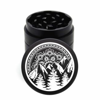 USA Made: Tahoe Mandala Sunset, Black, 1.750 [45mm], 3 Piece Mini
