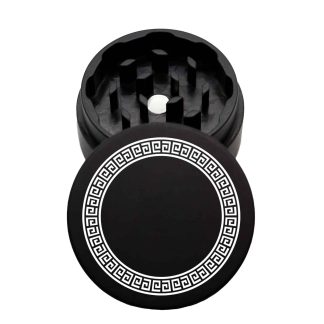 USA Made The Puck® Grinder: The Aztec, Black, 1.750 [45mm], 2 Piece