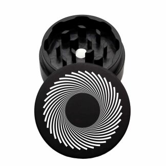 USA Made The Puck® Grinder: Black Hole, Black, 1.750 [45mm], 2 Piece