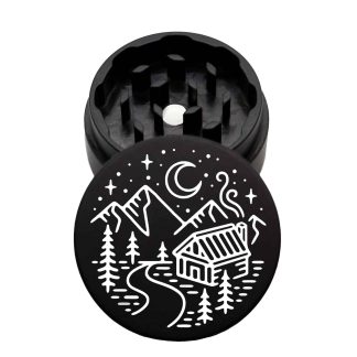 USA Made The Puck® Grinder: Cabin River, 1.750 [45mm], 2 Piece