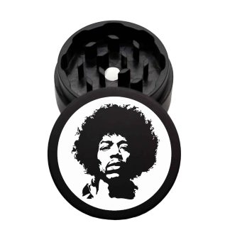 USA Made The Puck® Grinder: Jimmy Henrix, Black, 1.750 [45mm], 2 Piece