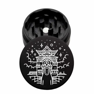 USA Made The Puck® Grinder: Kyoto, Black, 1.750 [45mm], 2 Piece