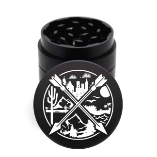 USA Made: North, South, East, West, Black, 1.750 [45mm], 3 Piece Mini