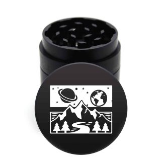 USA Made: Space Mountain, Black, 1.750 [45mm], 3 Piece Mini