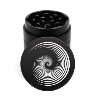 USA Made: The Swirly, Black, 1.750 [45mm], 3 Piece Mini