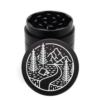 USA Made: Tent In The Woods, Black, 1.750 [45mm], 3 Piece Mini