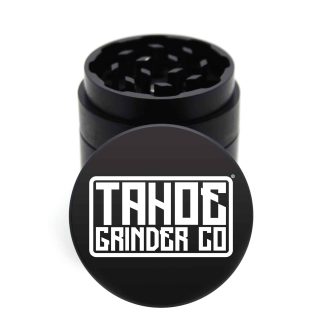 USA Made: Tahoe Grinder Co Square Logo, Black, 1.750 [45mm], 3 Piece Mini