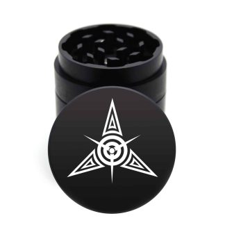 USA Made: Tribal Star, Black, 1.750 [45mm], 3 Piece Mini