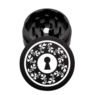 USA Made The Puck® Grinder: Tumbler, Black, 1.750 [45mm], 2 Piece