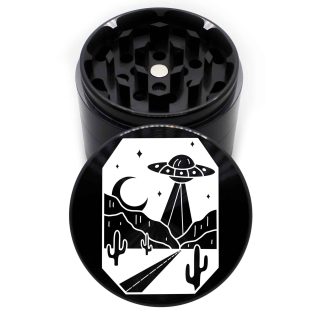 Aliens Edition 63mm Black 4-Part Herb Crusher