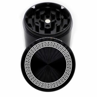 The Aztec Edition 63mm Black 4-Part Herb Grinder