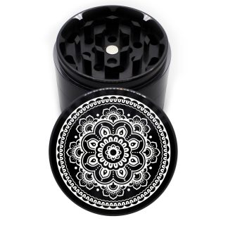 Hibiscus Edition 63mm Black 4-Part Herb Grinder