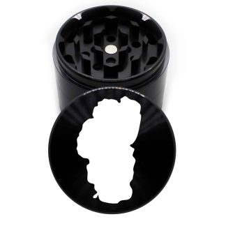 Lake Tahoe 1 63mm Black CNC 4-Part Cannabis Grinder