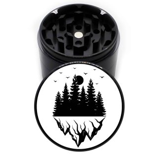 Mtn Invert 63mm Black 4-Part Cannabis Crusher