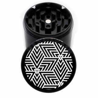 The Points 63mm Black 4-Chamber Weed Grinder