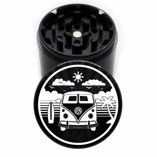 Van Life 63mm Black 4-Part Herb Crusher