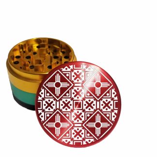 4 Corners Full Size Rasta Weed Grinder – Best Premium Crusher
