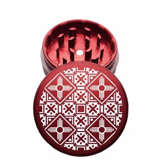 USA Made: 4 Corners, The Puck® Grinder, Gen II, Red, 63mm, 2-Piece