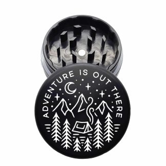 USA Made: Adventure, The Puck® Grinder, Gen II, Black, 63mm, 2-Piece