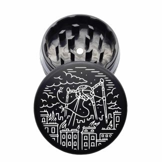USA Made: Aliens, The Puck® Grinder, Gen II, Black, 63mm, 2-Piece