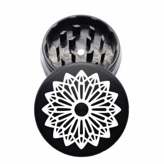 USA Made: Amaryllis, The Puck® Grinder, Gen II, Black, 63mm, 2-Piece