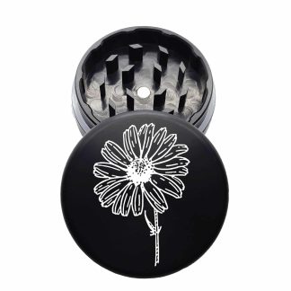 USA Made: Daisy, The Puck® Grinder, Gen II, Black, 63mm, 2-Piece