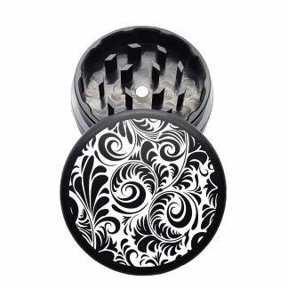 USA Made: FOMC, The Puck® Grinder, Gen II, Black, 63mm, 2-Piece