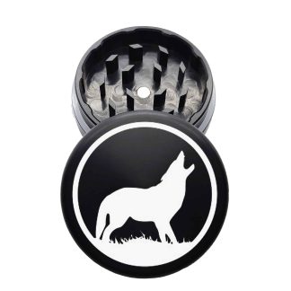 USA Made: Howling, The Puck® Grinder, Gen II, Black, 63mm, 2-Piece