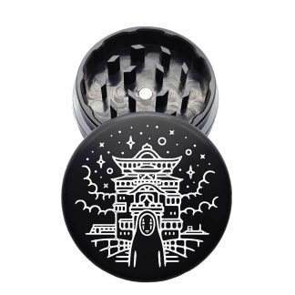 USA Made: Kyoto, The Puck® Grinder, Gen II, Black, 63mm, 2-Piece