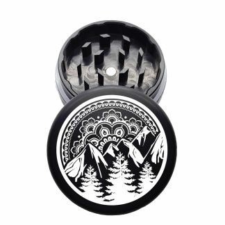 USA Made: MTMD, The Puck® Grinder, Gen II, Black, 63mm, 2-Piece