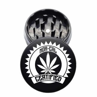 USA Made: Nor Cal Cert, The Puck® Grinder, Gen II, Black, 63mm, 2-Piece