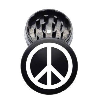 USA Made: Peace, The Puck® Grinder, Gen II, Black, 63mm, 2-Piece