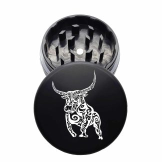 USA Made: Taurus, The Puck® Grinder, Gen II, Black, 63mm, 2-Piece