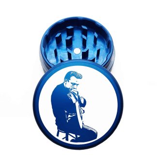 USA Made: Cash 1, The Puck® Grinder, Gen II, Blue, 63mm, 2-Piece