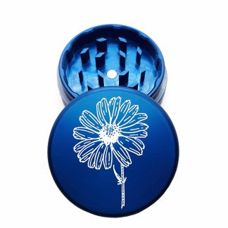 USA Made: Daisy, The Puck® Grinder, Gen II, Blue, 63mm, 2-Piece