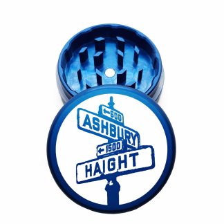 USA Made: Haight x Ashbury, The Puck® Grinder, Gen II, Blue, 63mm, 2-Piece