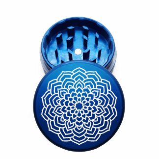 USA Made: Larkspur, The Puck® Grinder, Gen II, Blue, 63mm, 2-Piece