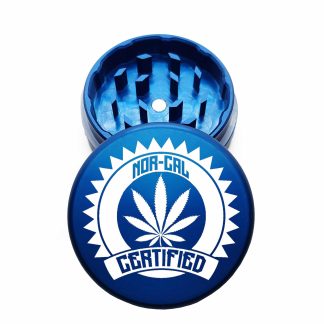 USA Made: Nor Cal Cert, The Puck® Grinder, Gen II, Blue, 63mm, 2-Piece