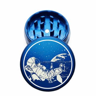 USA Made: PBR, The Puck® Grinder, Gen II, Blue, 63mm, 2-Piece