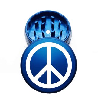 USA Made: Peace, The Puck® Grinder, Gen II, Blue, 63mm, 2-Piece