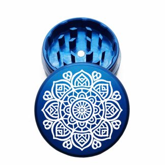 USA Made: Sunflower, The Puck® Grinder, Gen II, Blue, 63mm, 2-Piece