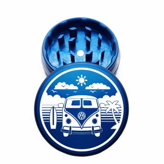 USA Made: Van Life, The Puck® Grinder, Gen II, Blue, 63mm, 2-Piece