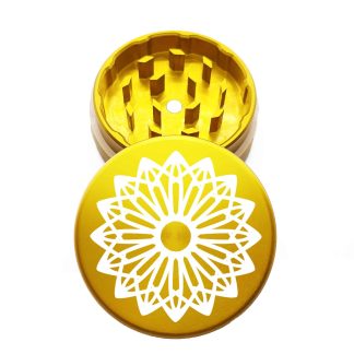 USA Made: Amaryllis, The Puck® Grinder, Gen II, Gold, 63mm, 2-Piece