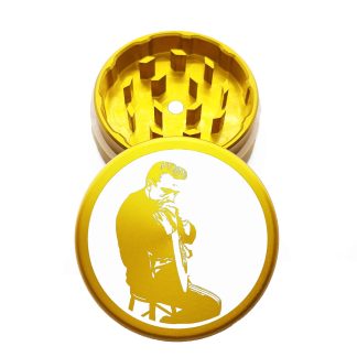 USA Made: Cash 1, The Puck® Grinder, Gen II, Gold, 63mm, 2-Piece