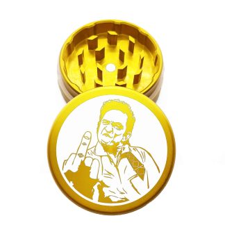 USA Made: Cash 2, The Puck® Grinder, Gen II, Gold, 63mm, 2-Piece