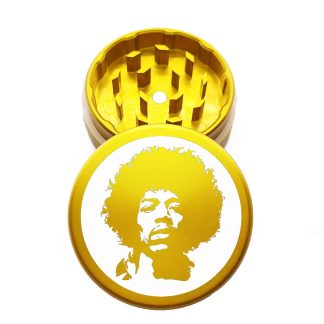 USA Made: Jimi, The Puck® Grinder, Gen II, Gold, 63mm, 2-Piece