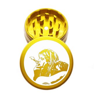 USA Made: Kurt, The Puck® Grinder, Gen II, Gold, 63mm, 2-Piece