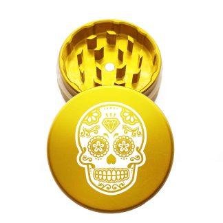 USA Made: DOTD, The Puck® Grinder, Gen II, Gold, 63mm, 2-Piece