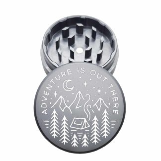 USA Made: Adventure, The Puck® Grinder, Gen II, Grey, 63mm, 2-Piece
